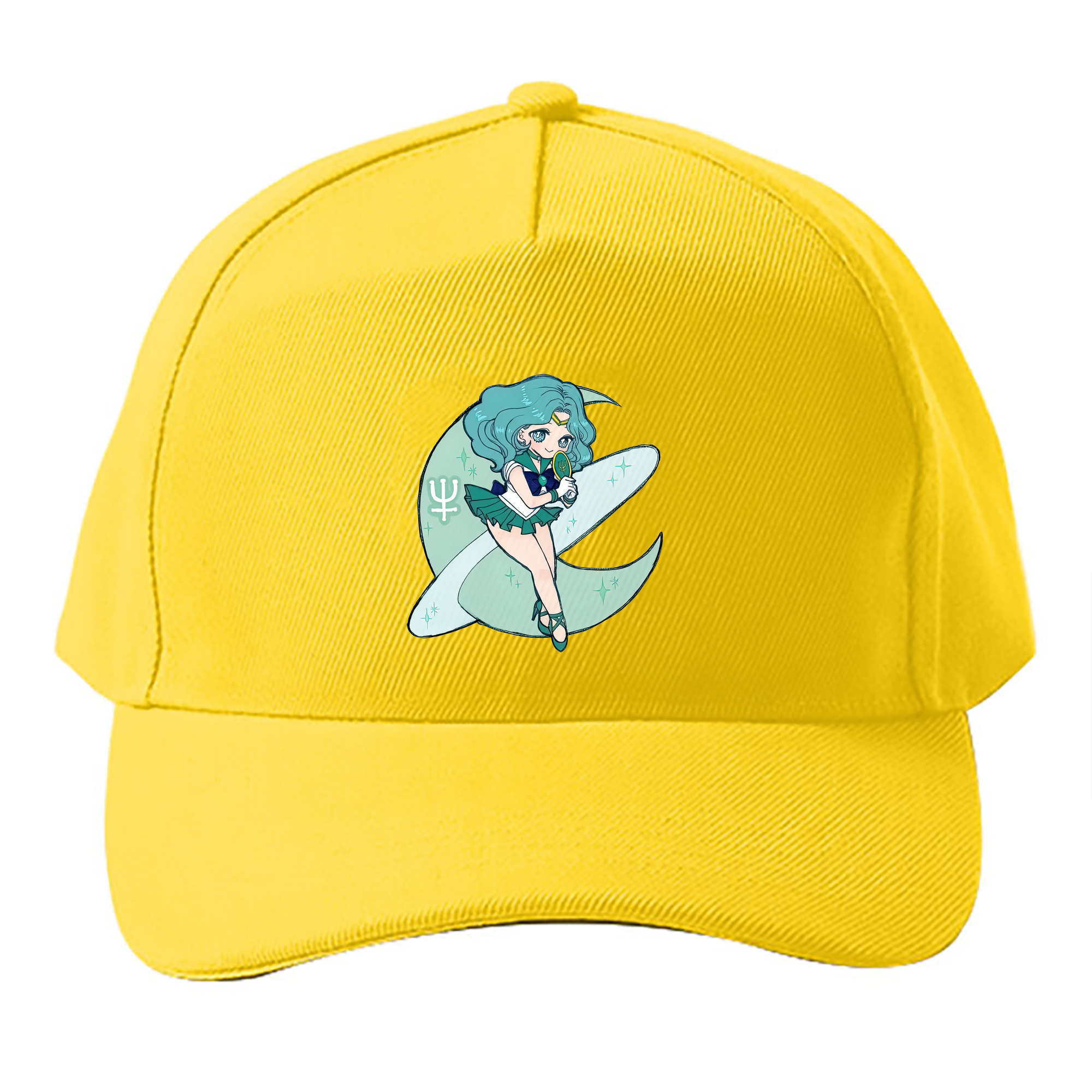 （画像用） 美少女戦士セーラームーン 海王 みちる（かいおう みちる） Sailor Moon Kaiou Michiru ベースボールキャップ 綿100％ 男女兼用 帽子 スポーツ